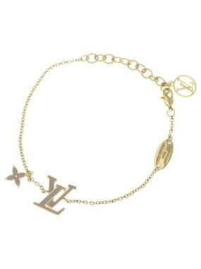 Louis Vuitton LV Iconic Chain Bracelet Gold Plated